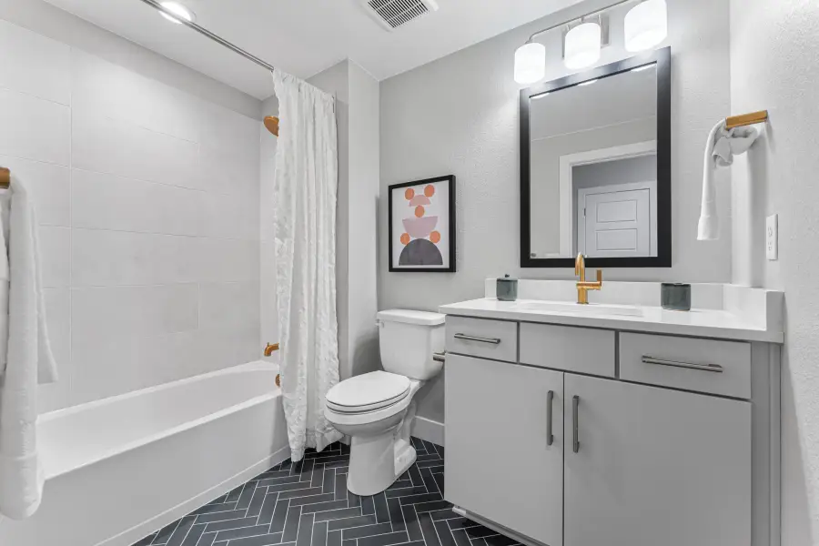 Furnished interior view inside a new home in Macanta, Castle Rock (Image 33).