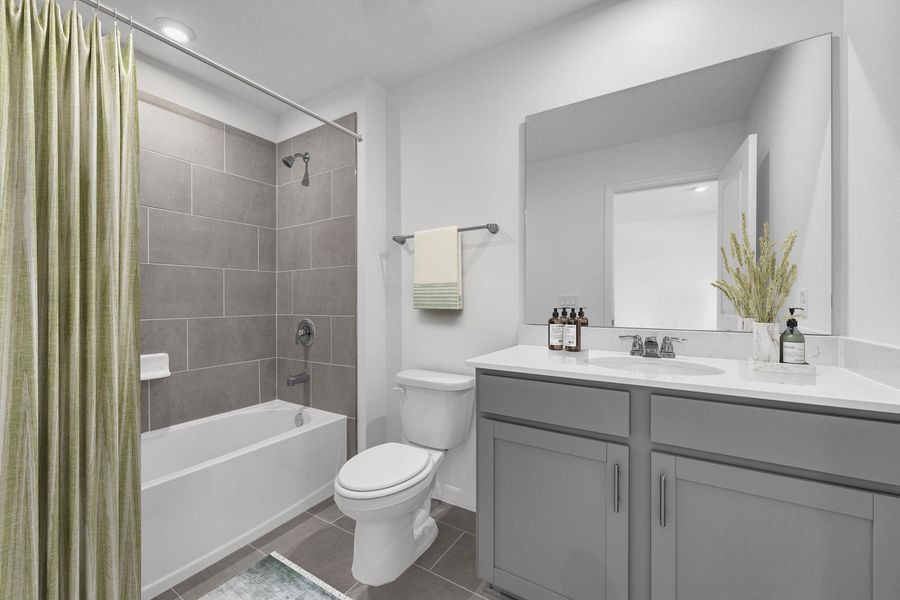 Representative furnished interior of a home built from the The Chester by Stanley Martin Homes in Pine Grove Reserve, St. Cloud (Image 16).