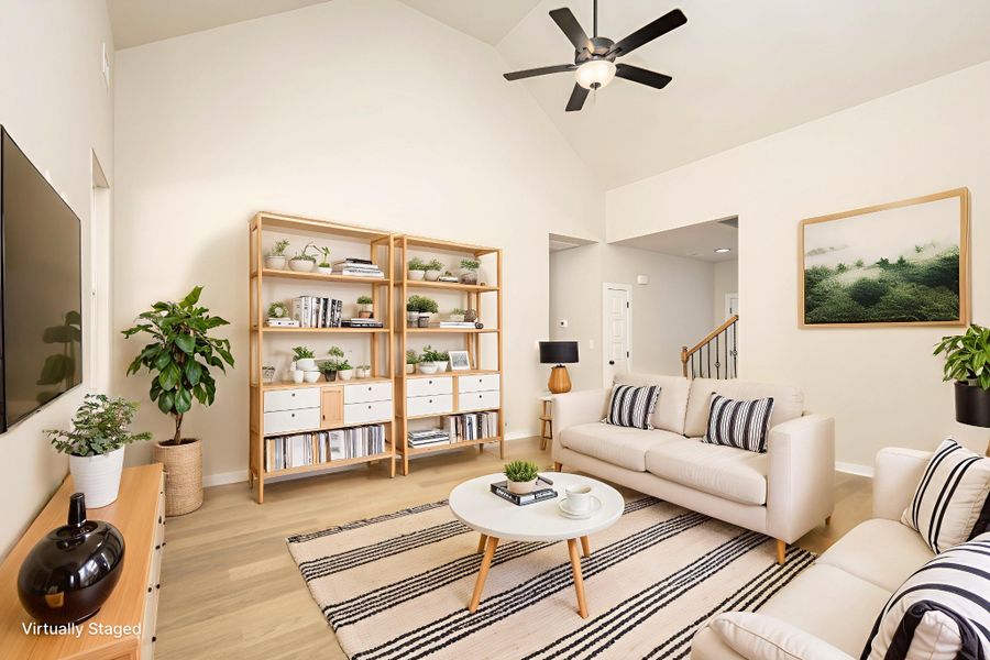 Furnished interior view inside a new home in Woodland Farms, Dickson (Image 10).