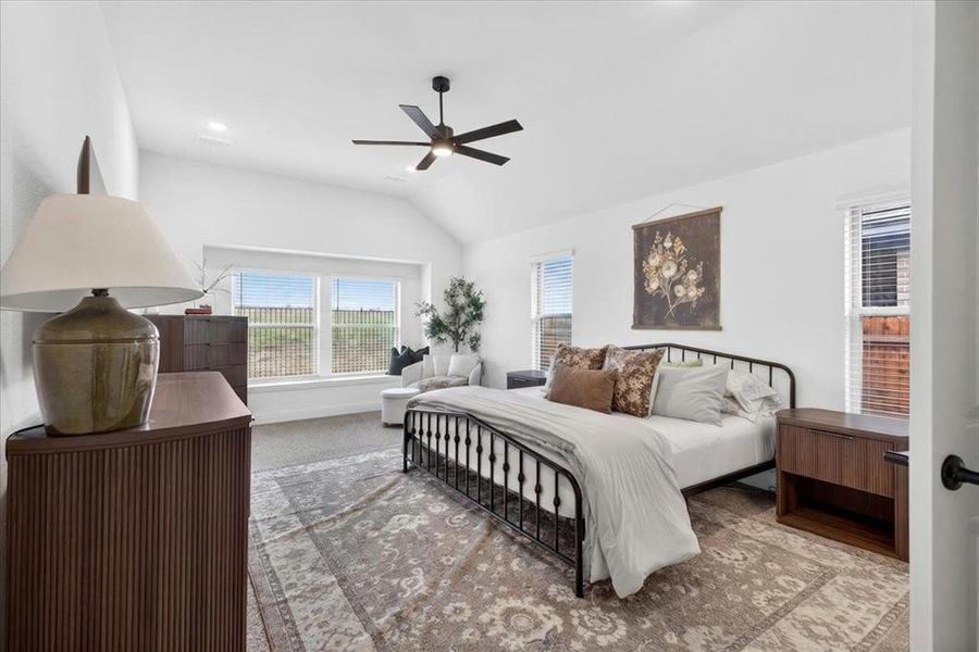 Furnished interior view inside a new home in , Godley (Image 5).