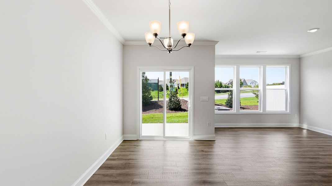 Spacious, unfurnished interior of a new home in Townes at Tap Root Farms, Fletcher (Image 12). Spacious, unfurnished interior of a new home in Townes at Tap Root Farms, Fletcher (Image 12).