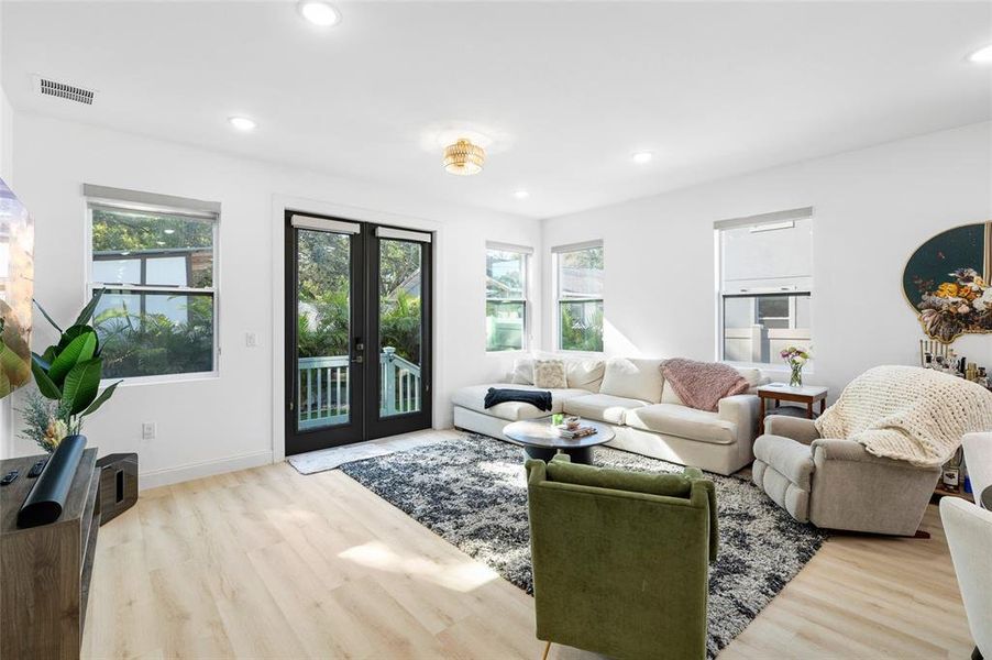 Furnished interior view inside a new home in , Tampa (Image 10). Furnished interior view inside a new home in , Tampa (Image 10).