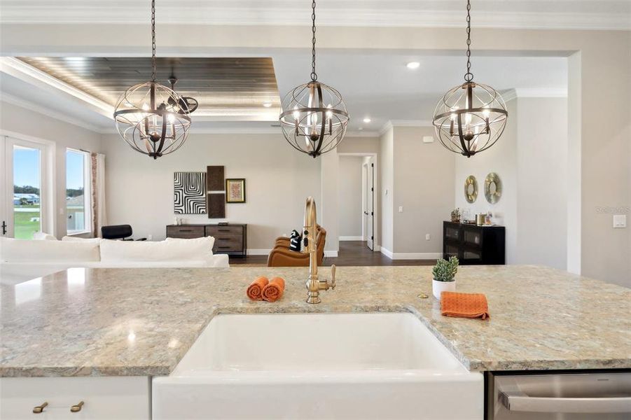 Furnished interior view inside a new home in , Lady Lake (Image 2).