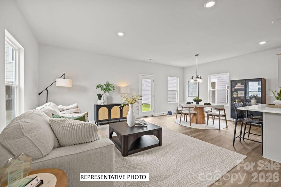 Furnished interior view inside a new home in Arbor Village, Matthews (Image 9).