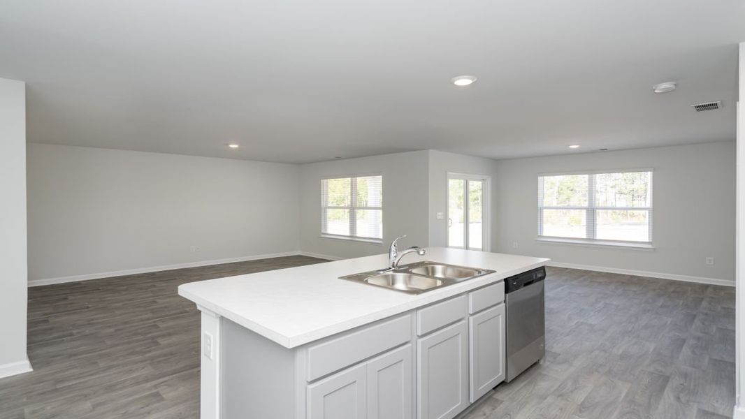 Representative furnished interior of a home built from the ARIA by D.R. Horton in Stanbury Creek, Supply (Image 7).