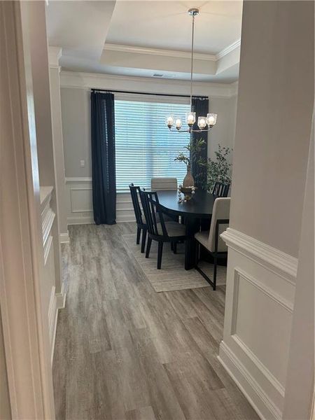 Furnished interior view inside a new home in Mirror Lake at South Harbour, Villa Rica (Image 8).