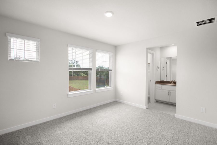 Spacious, unfurnished interior of a new home in Nolina, Georgetown (Image 83).