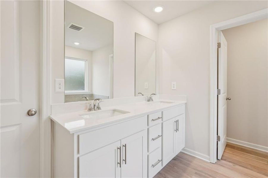 Furnished interior view inside a new home in Harmony Manor, Fairburn (Image 20).