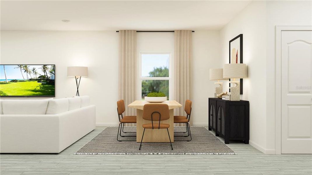 Furnished interior view inside a new home in Millwood, Ocala (Image 9).