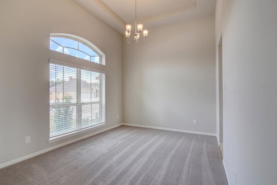 Representative unfurnished interior of a home built from the Floor Plan 2922 by Colina Homes in Grand Magnolia, Magnolia (Image 17).