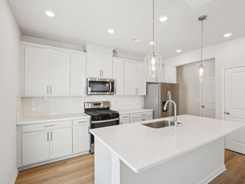 Furnished interior view inside a new home in Harmony Manor, Fairburn (Image 6).