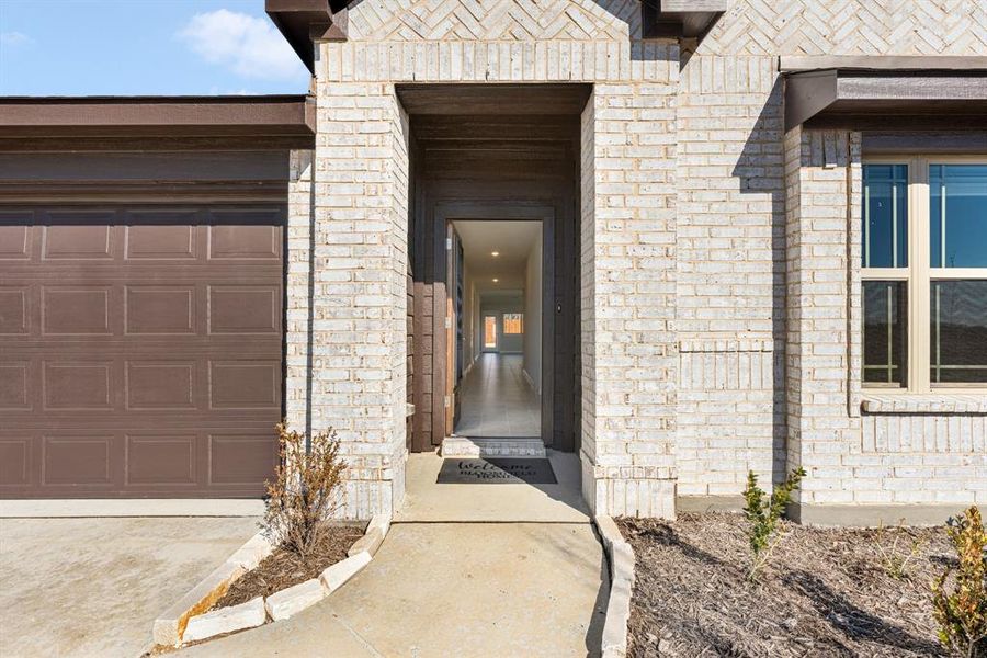 Exterior details and patio area of a home in Georgetown at Kings Fort, Kaufman (Image 27).