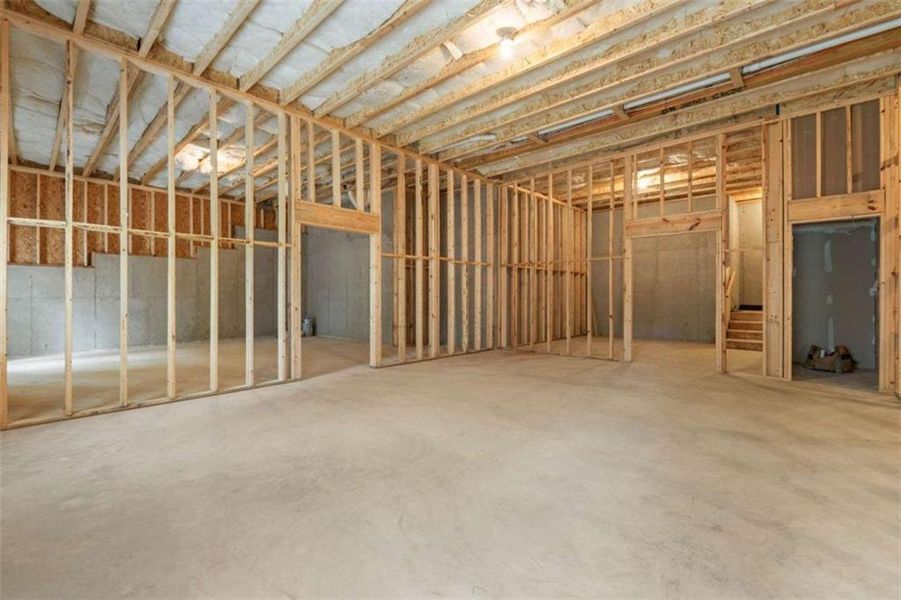 In-progress construction of a new home in Silvercrest Lakes, Acworth, GA (Image 51).