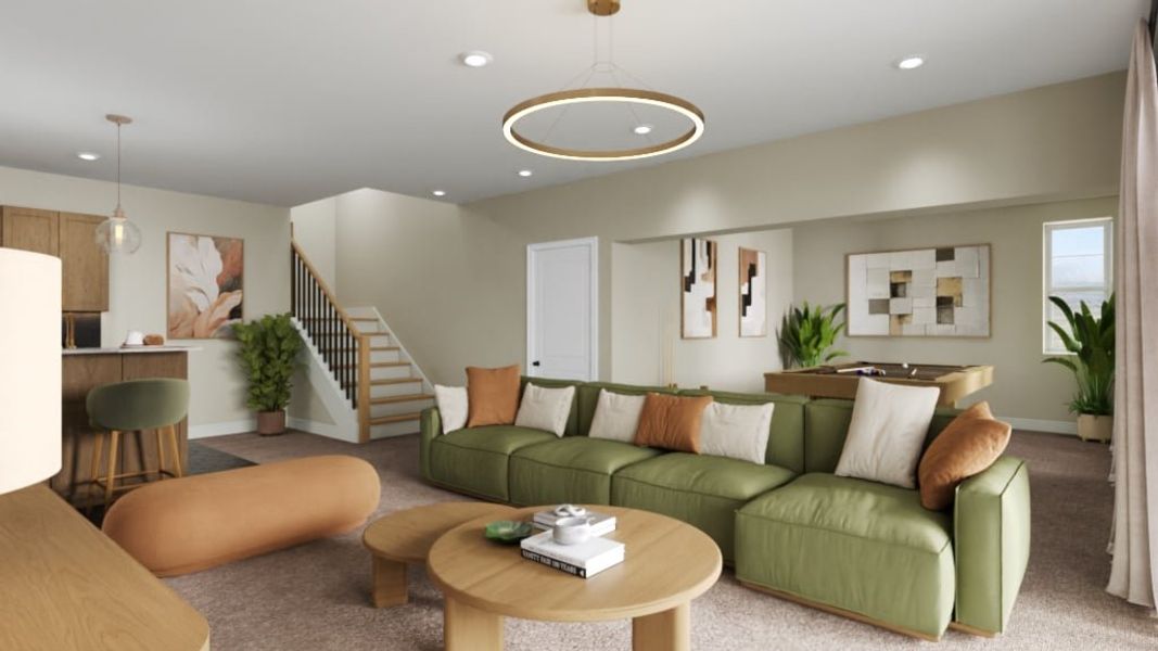 Representative furnished interior of a home built from the Aspenwood by Taylor Morrison in Macanta, Castle Rock (Image 6). Representative furnished interior of a home built from the Aspenwood by Taylor Morrison in Macanta, Castle Rock (Image 6).