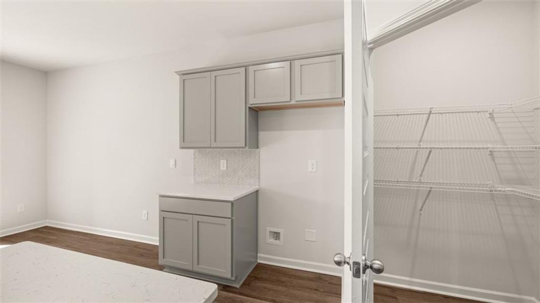 Furnished interior view inside a new home in Jackson Landing, Jefferson (Image 14).