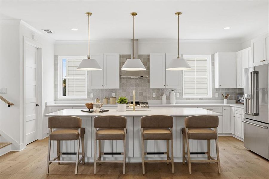 Furnished interior view inside a new home in , Tampa (Image 16).