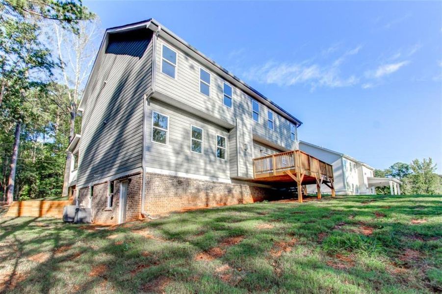 Exterior details and patio area of a home in , Conyers (Image 3).