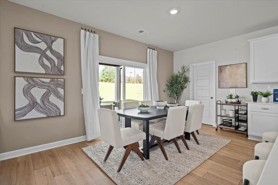 Furnished interior view inside a new home in Shiloh Valley, Piedmont (Image 7).