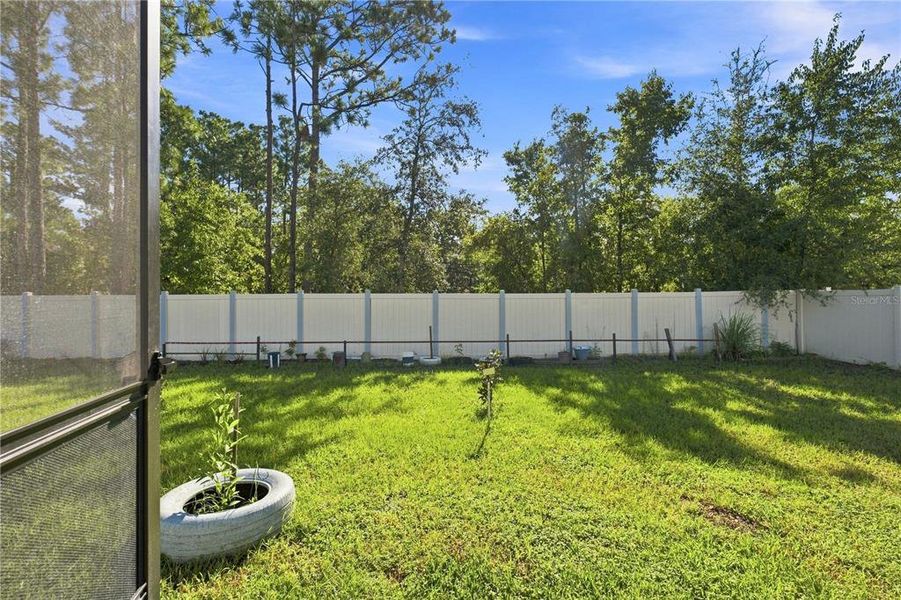 Exterior details and patio area of a home in Huntington Ridge, Ocala (Image 24).