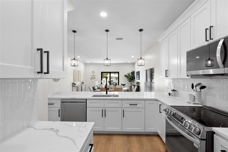 Furnished interior view inside a new home in , Tampa (Image 7).