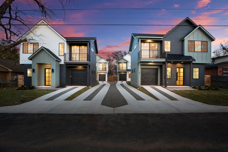 Front exterior of a new home in , Austin, TX, highlighting curb appeal (Image 20).