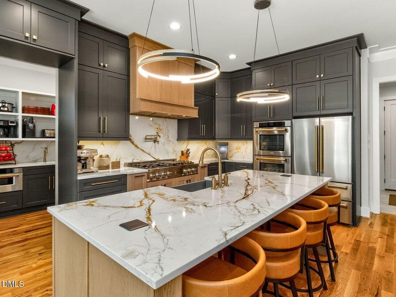 Kitchen To Hidden Scullery