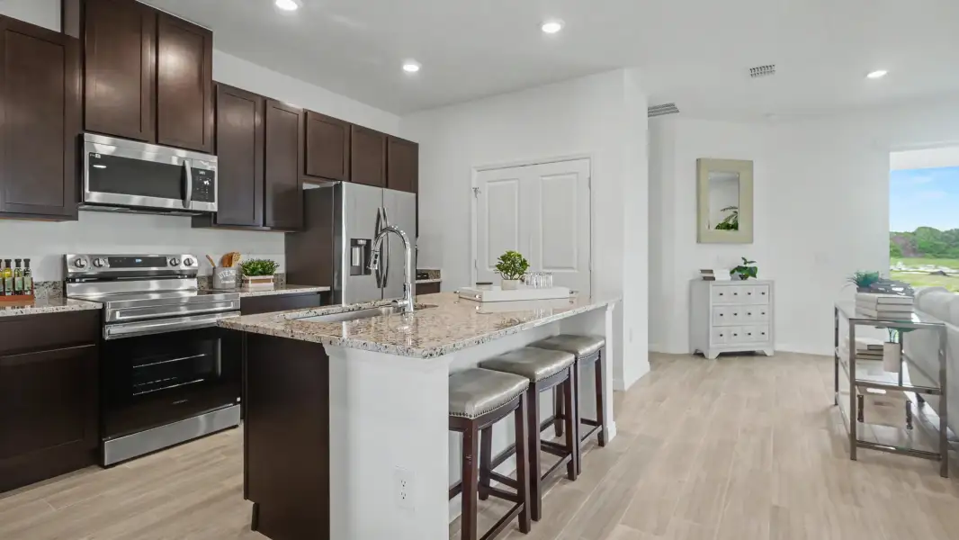 Representative furnished interior of a home built from the Sheffield by Maronda Homes in Palm Coast, Palm Coast (Image 18).