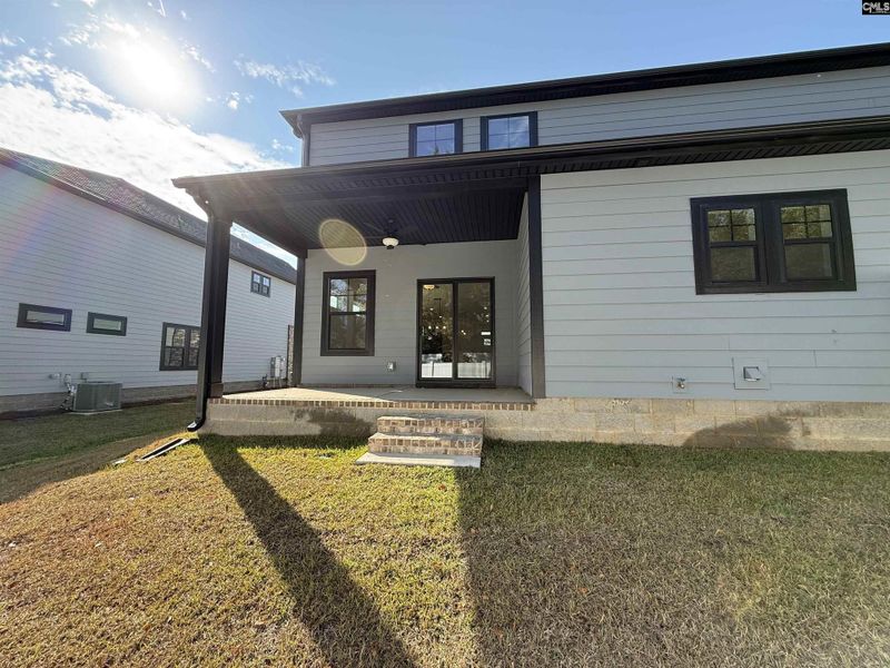 Exterior details and patio area of a home in Dunbar Village, Cayce (Image 28).