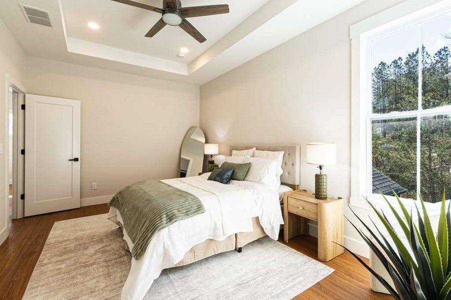 Furnished interior view inside a new home in , Dallas (Image 15).