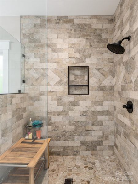 Furnished interior view inside a new home in , Hendersonville (Image 26).