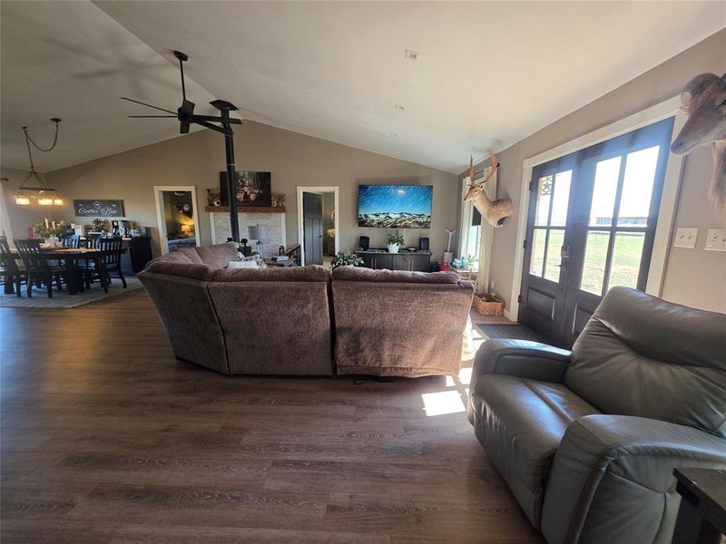 Furnished interior view inside a new home in , Olney (Image 11).