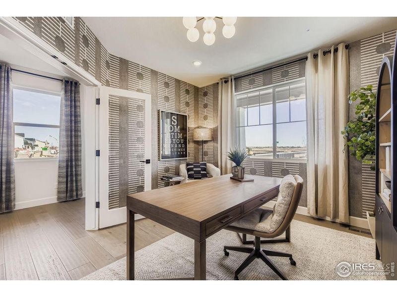 Furnished interior view inside a new home in Trevenna, Windsor (Image 28).
