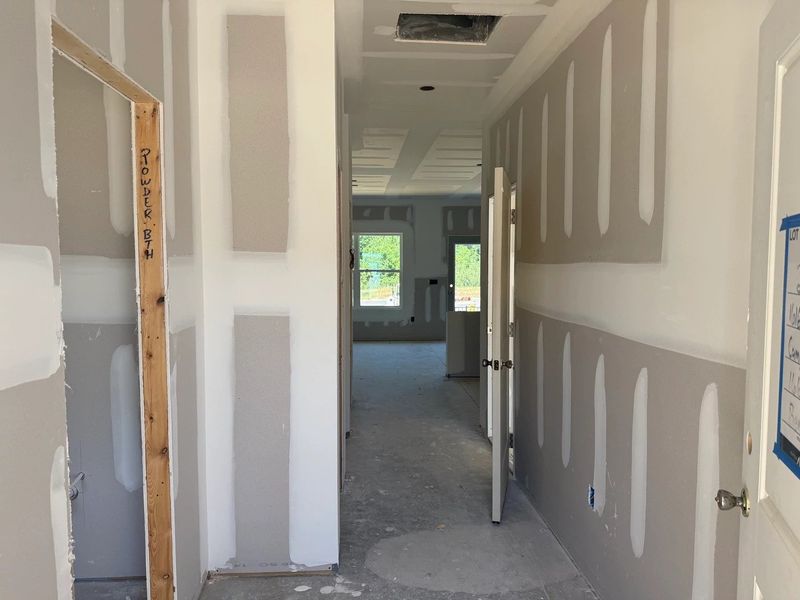 In-progress construction of a new home in Towns at The Point, Rolesville, NC (Image 5).