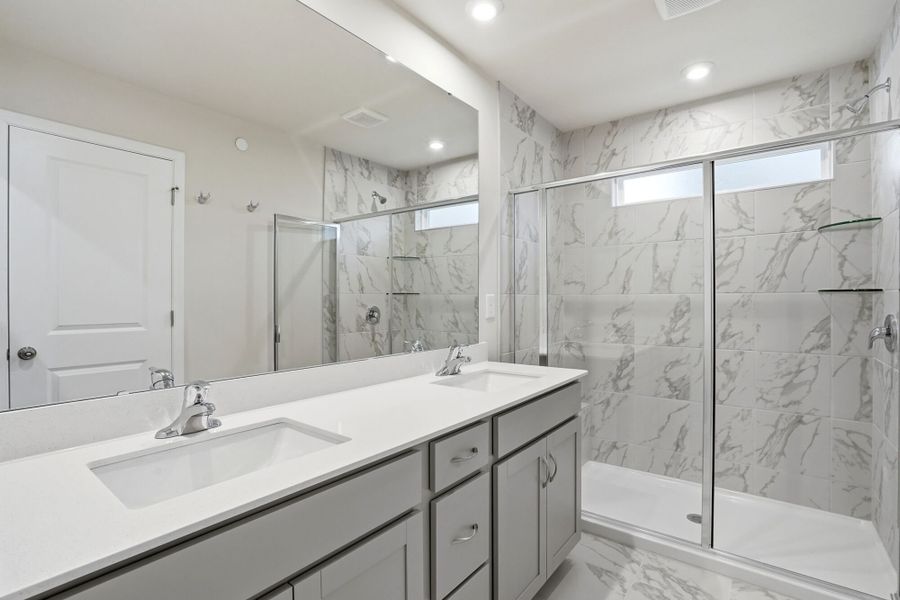 Furnished interior view inside a new home in Hedgecliff Townes, Kannapolis (Image 8). Furnished interior view inside a new home in Hedgecliff Townes, Kannapolis (Image 8).