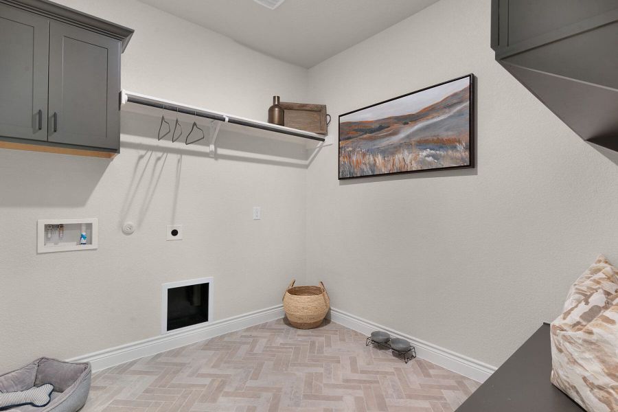 Furnished interior view inside a new home in The Colony- Pine Cove, Bastrop (Image 34).