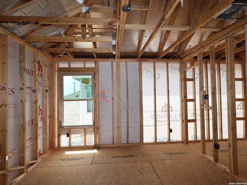 In-progress construction of a new home in Meadows at Clear Springs, New Braunfels, TX (Image 30).