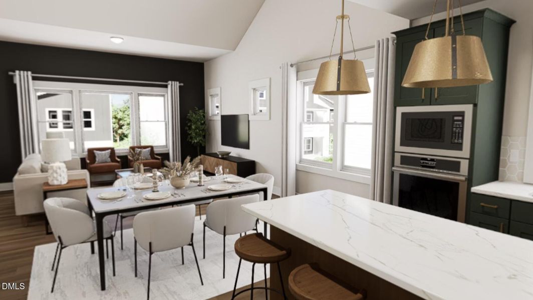 Dining and Living Room