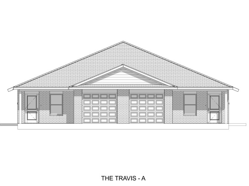Representative rendering of the exterior for the The Travis by Flintrock Builder (Image 1). Representative rendering of the exterior for the The Travis by Flintrock Builder (Image 1).