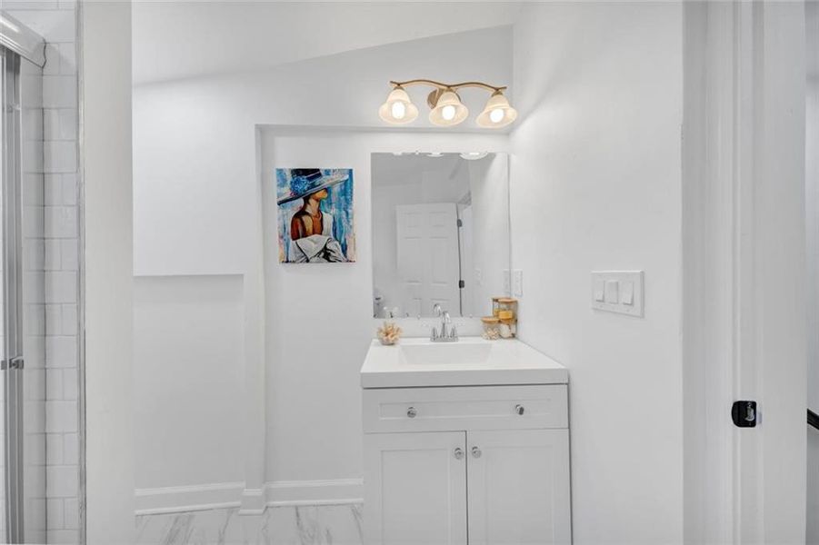 Furnished interior view inside a new home in , Atlanta (Image 21). Furnished interior view inside a new home in , Atlanta (Image 21).