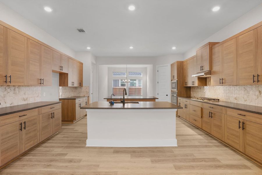 Representative furnished interior of a home built from the Cole by Chesmar Homes in Broken Oak, Georgetown (Image 3).