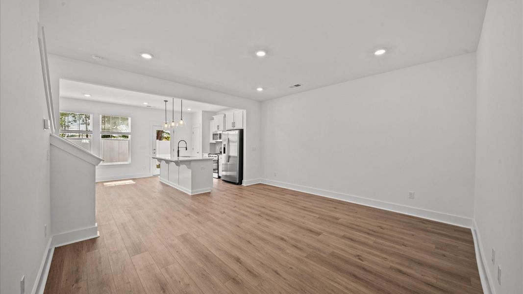 Furnished interior view inside a new home in Hickory Heights, Greenville (Image 4).