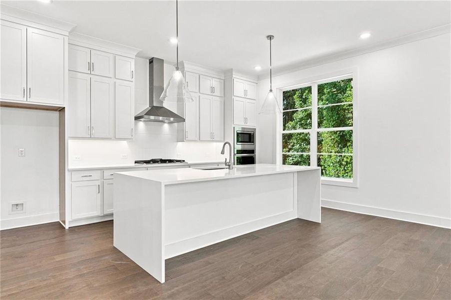 Furnished interior view inside a new home in Parkside Roswell, Roswell (Image 10).