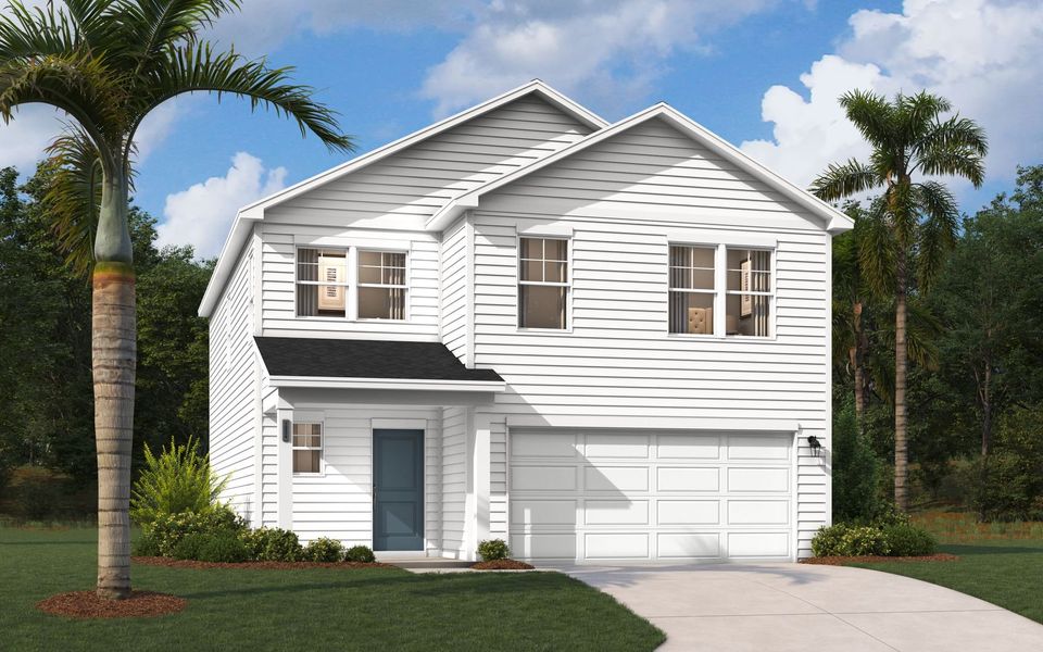 Representative exterior photo of a completed home built from the Frazier by Stanley Martin Homes in Essence at Bent Creek Village, Thomson, GA (Image 58). Representative exterior photo of a completed home built from the Frazier by Stanley Martin Homes in Essence at Bent Creek Village, Thomson, GA (Image 58).