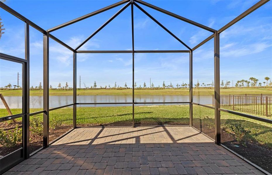 Exterior details and patio area of a home in Del Webb Catalina, Lakewood Ranch (Image 3).