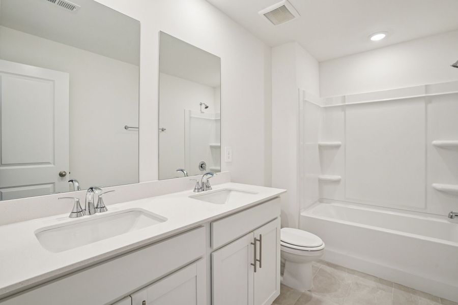 Furnished interior view inside a new home in River Ridge, Clarksville (Image 6).
