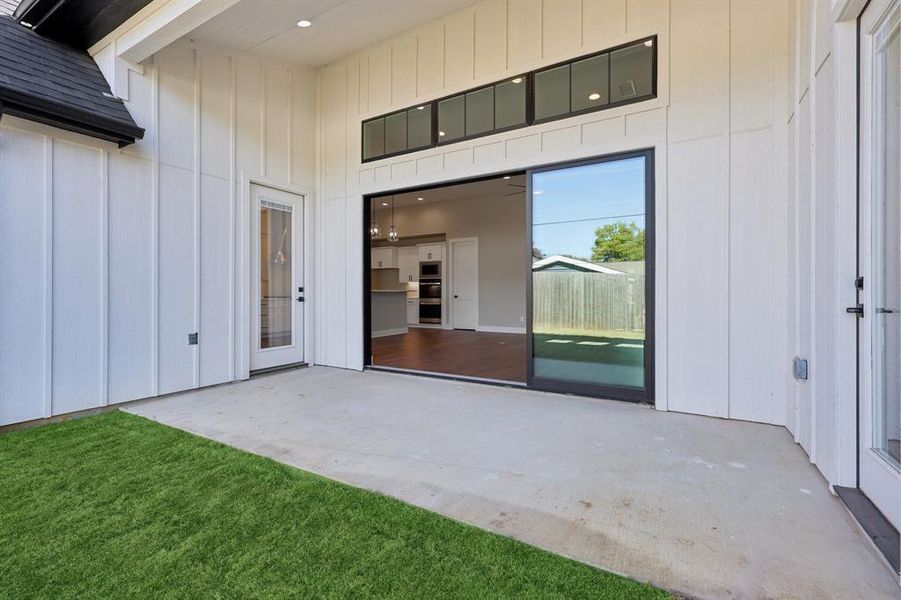Backyard Covered Patio