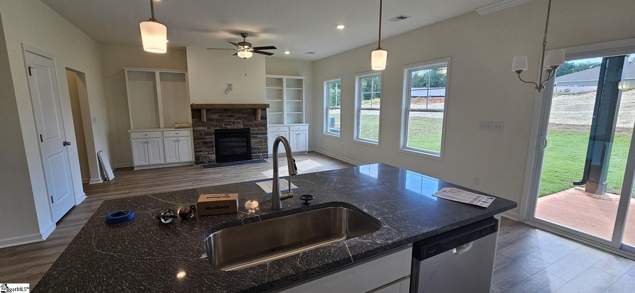 Furnished interior view inside a new home in Sedona, Greenville (Image 4). Furnished interior view inside a new home in Sedona, Greenville (Image 4).