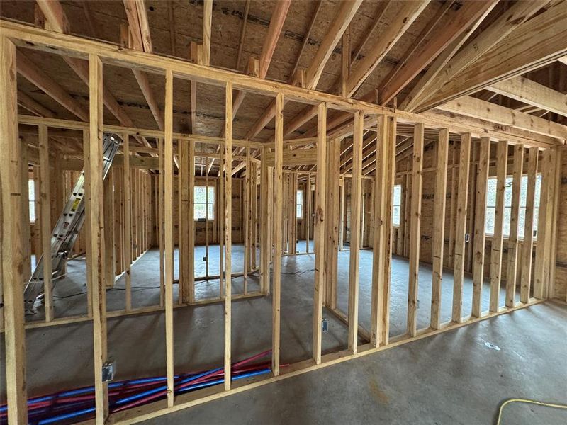 In-progress construction of a new home in , Mount Vernon, TX (Image 4).