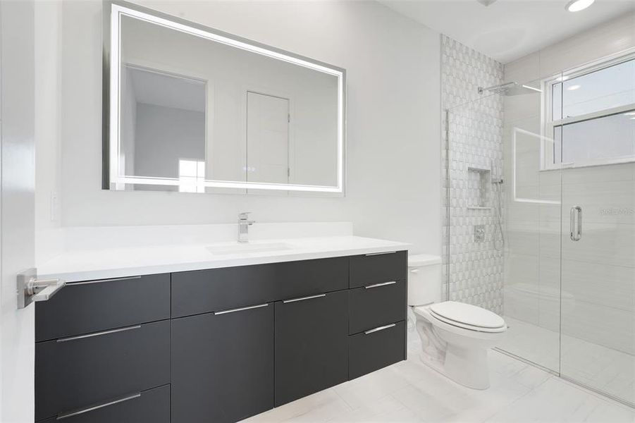 Furnished interior view inside a new home in Hampton Green at Providence, Davenport (Image 15).