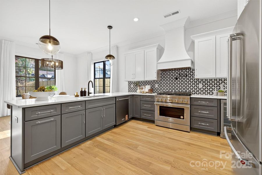 Furnished interior view inside a new home in , Charlotte (Image 7).